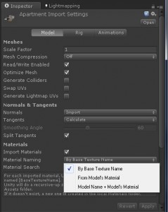 Blender To Unity3D Import Settings